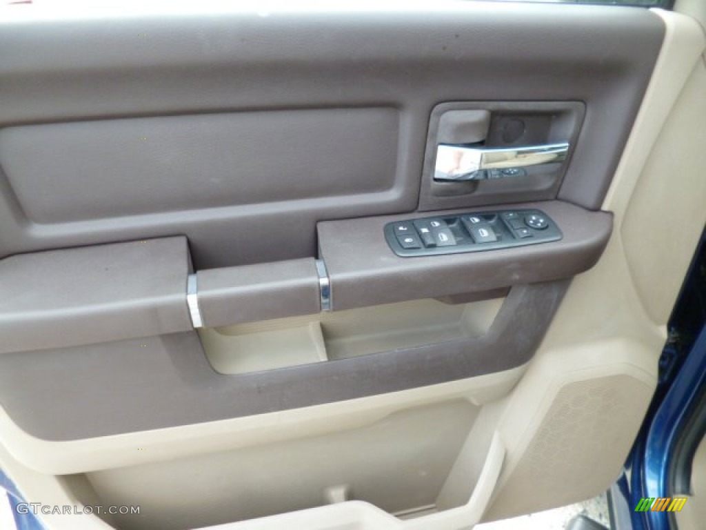 2011 Ram 3500 HD SLT Outdoorsman Crew Cab 4x4 - Deep Water Blue Pearl / Light Pebble Beige/Bark Brown photo #13