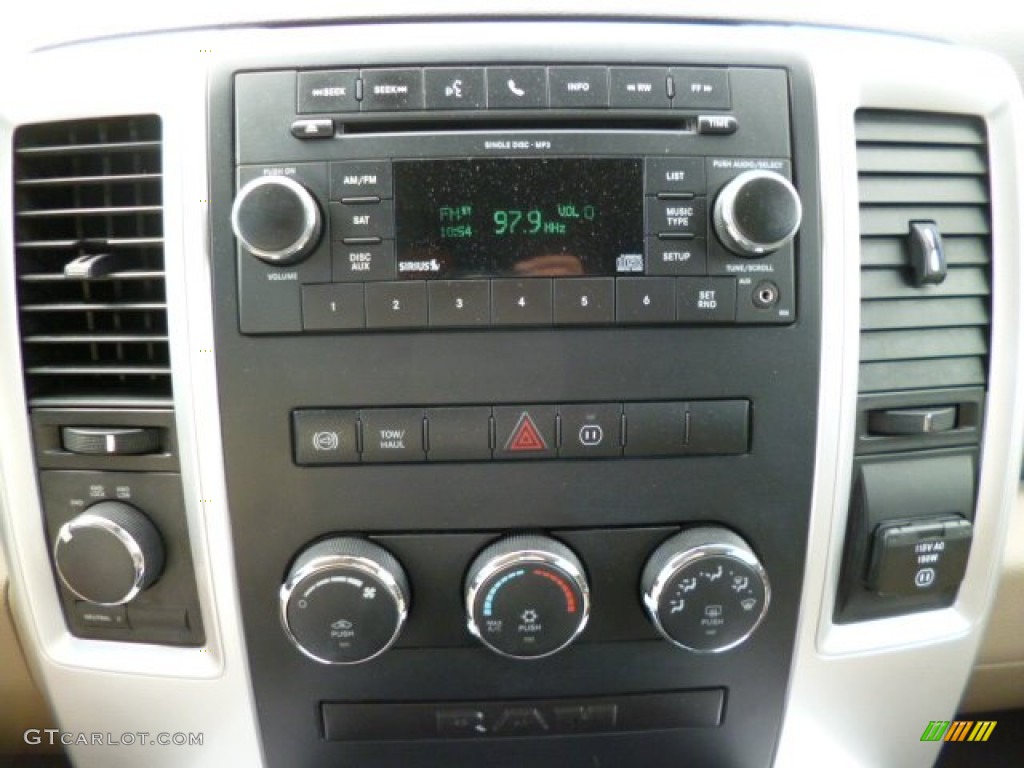 2011 Dodge Ram 3500 HD SLT Outdoorsman Crew Cab 4x4 Controls Photo #80724441