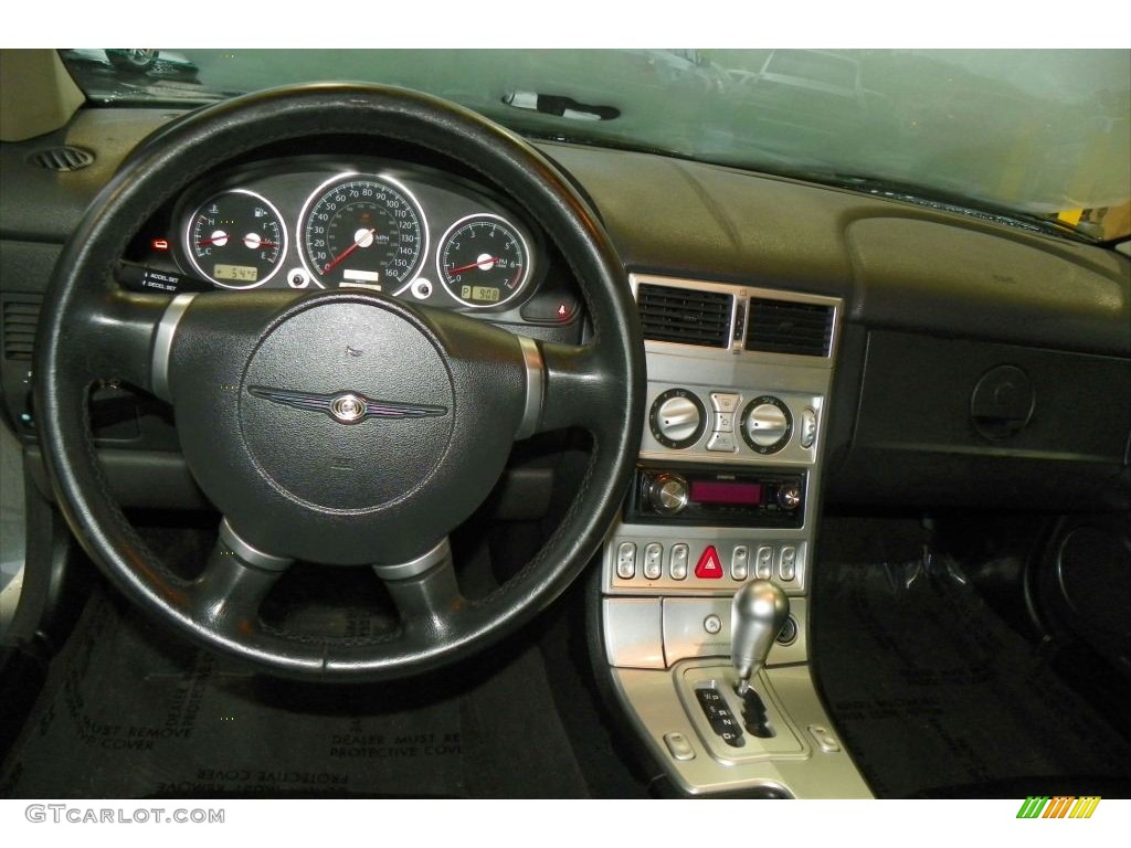 2004 Crossfire Limited Coupe - Sapphire Silver Blue Metallic / Dark Slate Gray photo #10