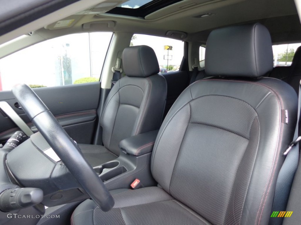 2011 Rogue SL AWD - Gotham Gray Metallic / Black photo #8