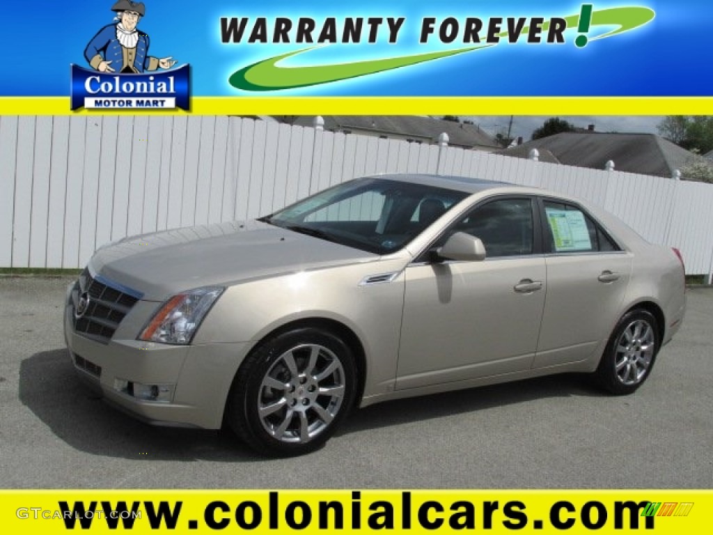 Gold Mist Cadillac CTS