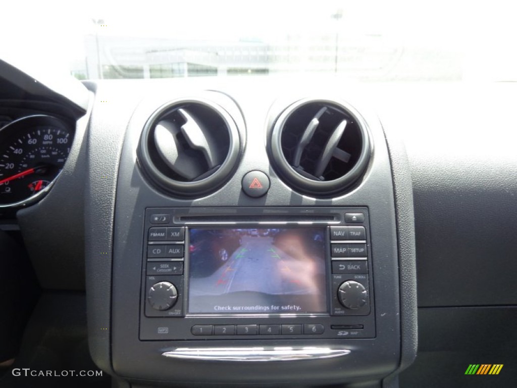 2011 Rogue SL AWD - Gotham Gray Metallic / Black photo #17