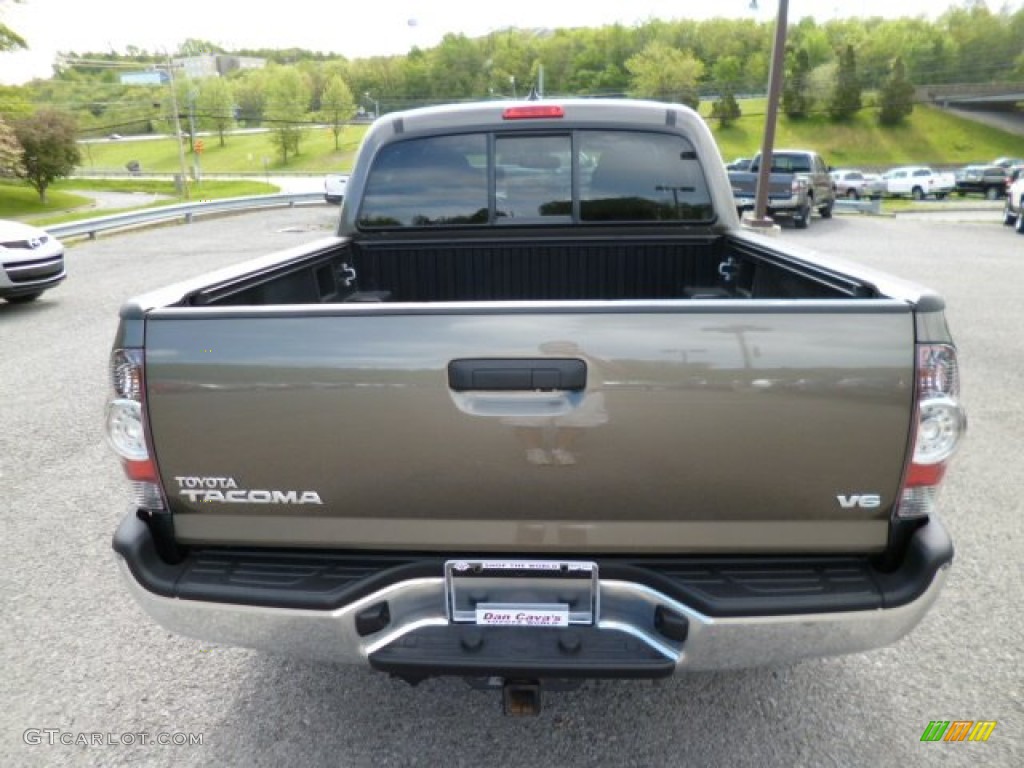 2012 Tacoma V6 TRD Sport Double Cab 4x4 - Pyrite Mica / Graphite photo #5