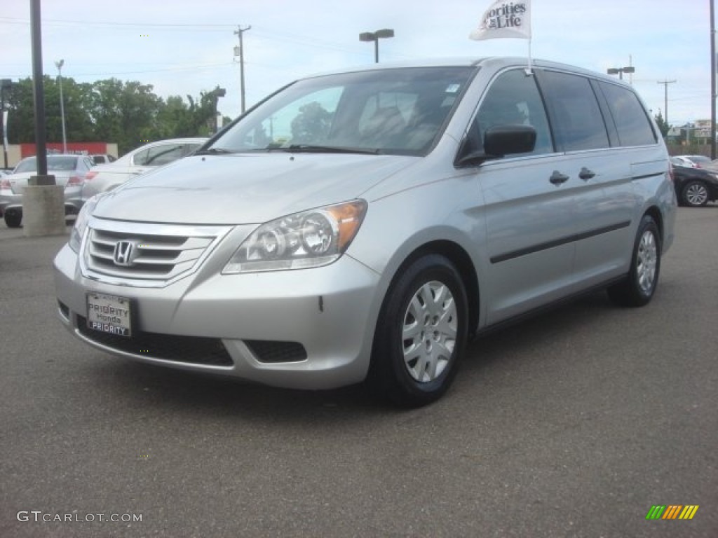 Alabaster Silver Metallic Honda Odyssey