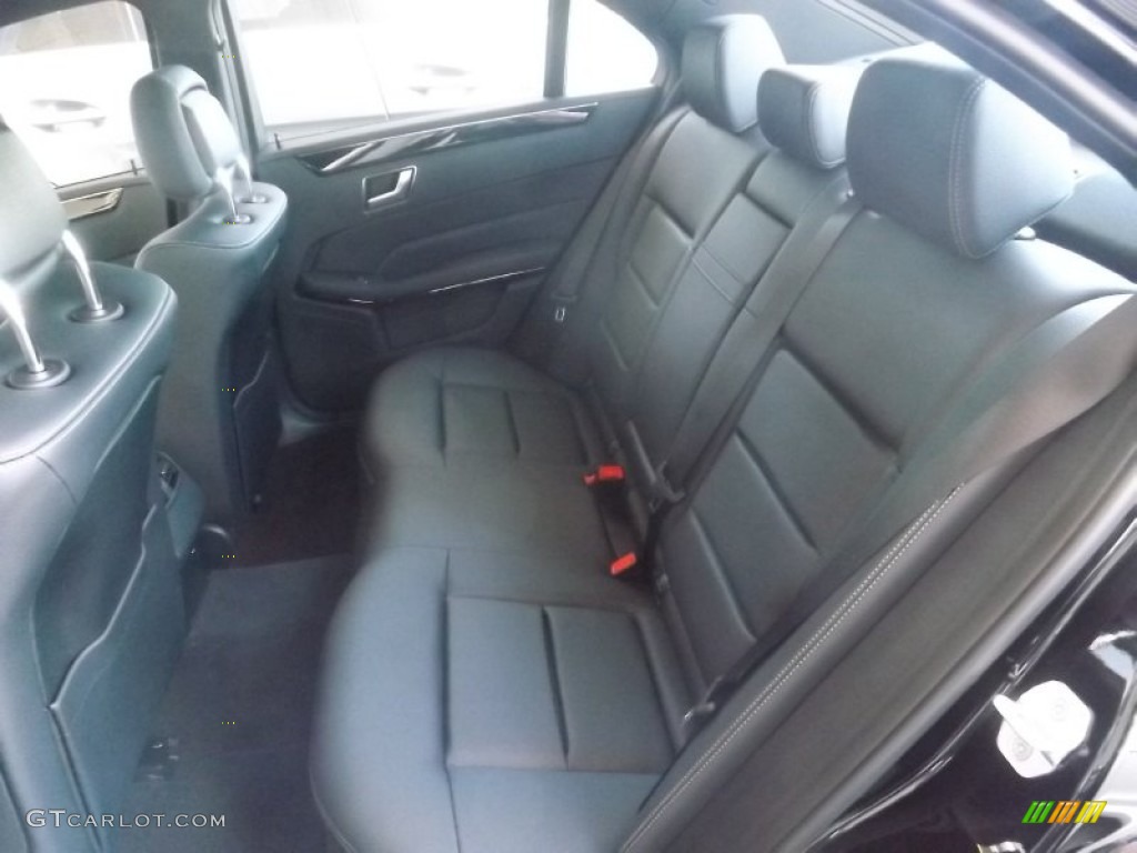 2014 E 350 4Matic Sport Sedan - Black / Black photo #6