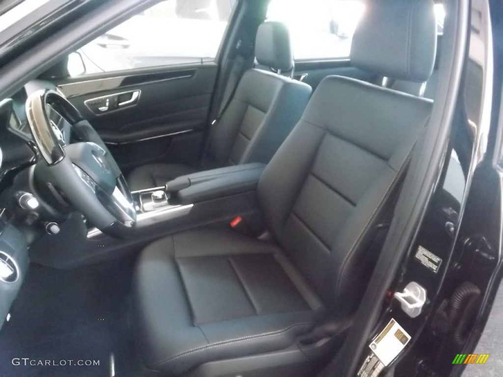 2014 E 350 4Matic Sport Sedan - Black / Black photo #11