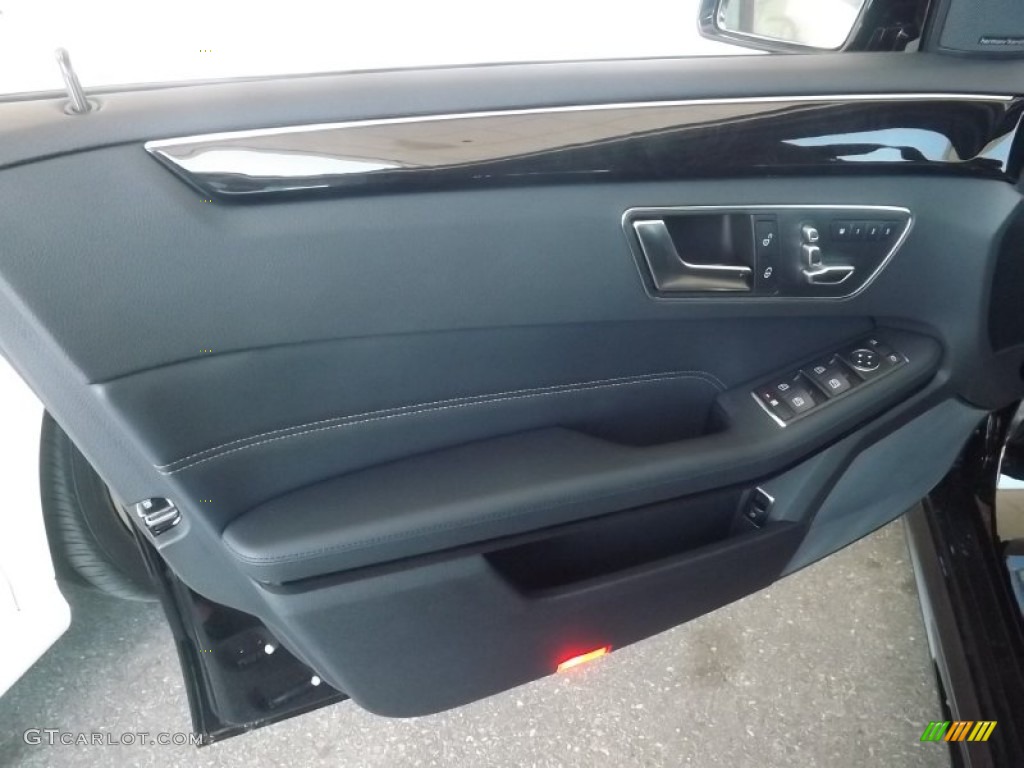 2014 E 350 4Matic Sport Sedan - Black / Black photo #12