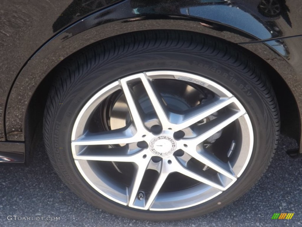 2014 E 350 4Matic Sport Sedan - Black / Black photo #5