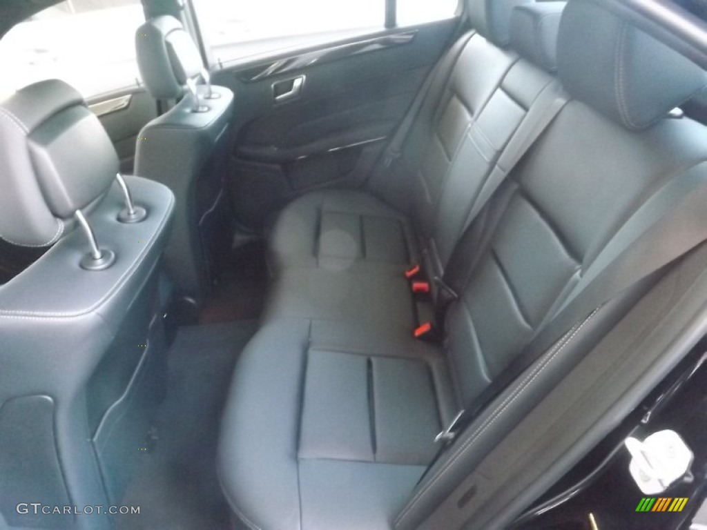 2014 E 350 4Matic Sport Sedan - Black / Black photo #6