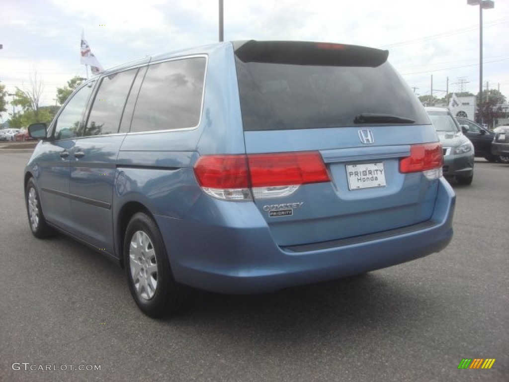 2010 Odyssey LX - Ocean Mist Metallic / Gray photo #4