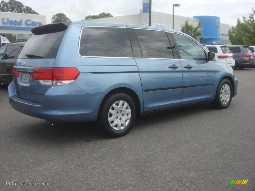 2010 Odyssey LX - Ocean Mist Metallic / Gray photo #6