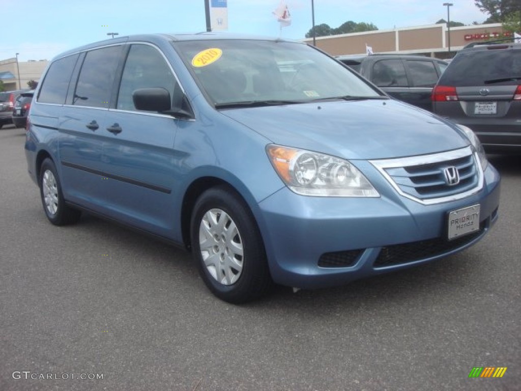 2010 Odyssey LX - Ocean Mist Metallic / Gray photo #8