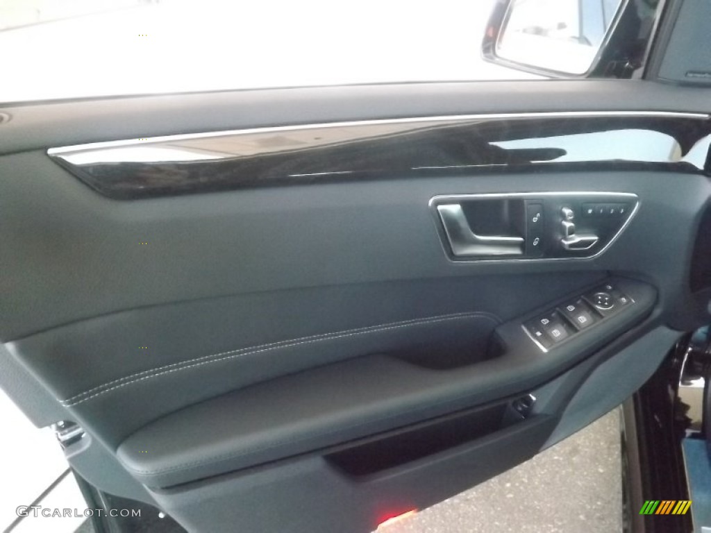 2014 E 350 4Matic Sport Sedan - Black / Black photo #12
