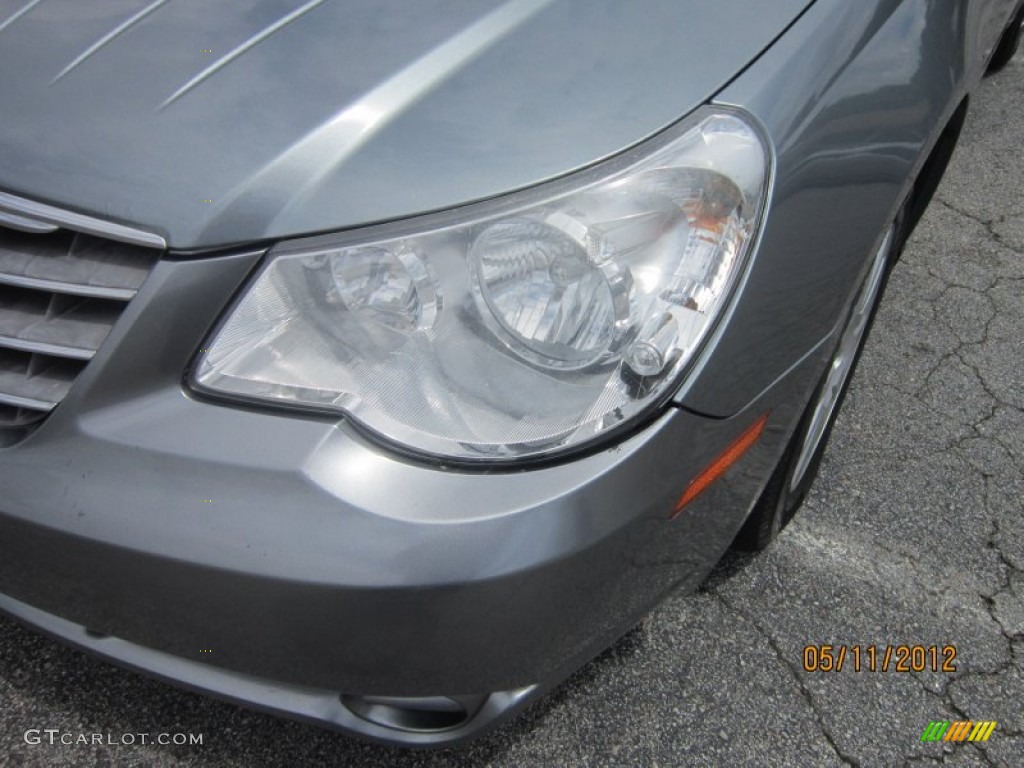 2008 Sebring LX Sedan - Clearwater Blue Pearl / Dark Slate Gray/Light Slate Gray photo #2