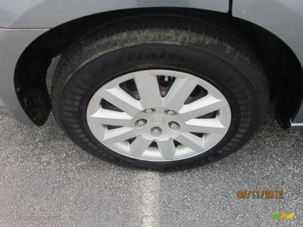2008 Sebring LX Sedan - Clearwater Blue Pearl / Dark Slate Gray/Light Slate Gray photo #6