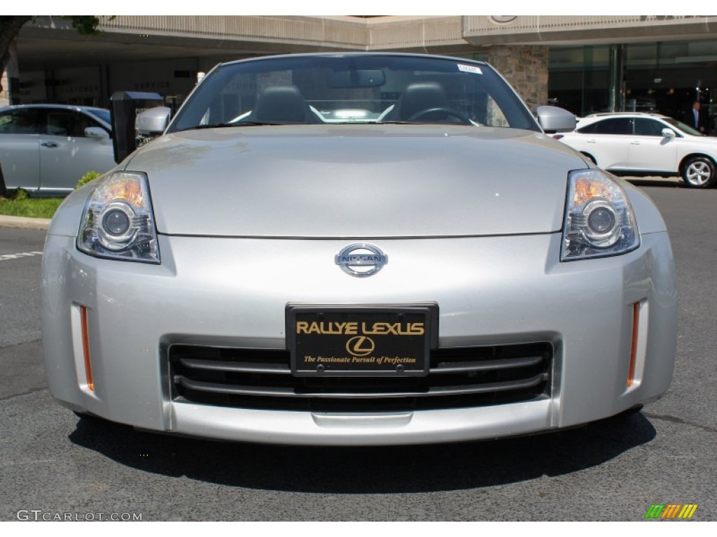 2007 350Z Touring Roadster - Silver Alloy Metallic / Charcoal photo #2