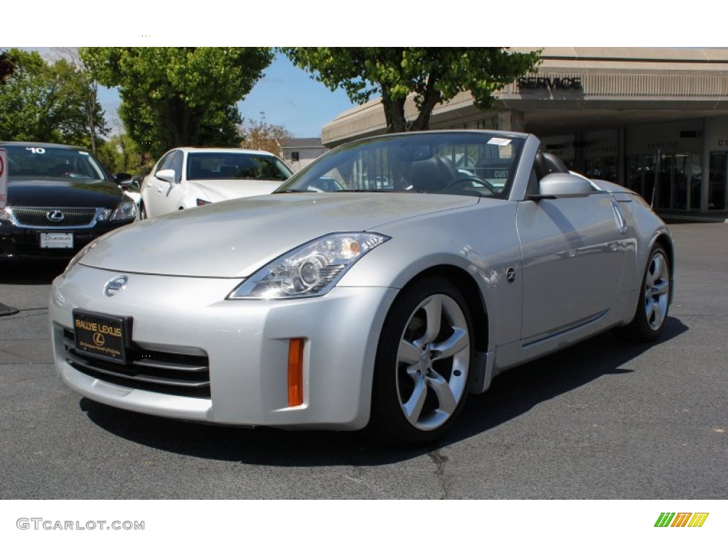 2007 350Z Touring Roadster - Silver Alloy Metallic / Charcoal photo #3