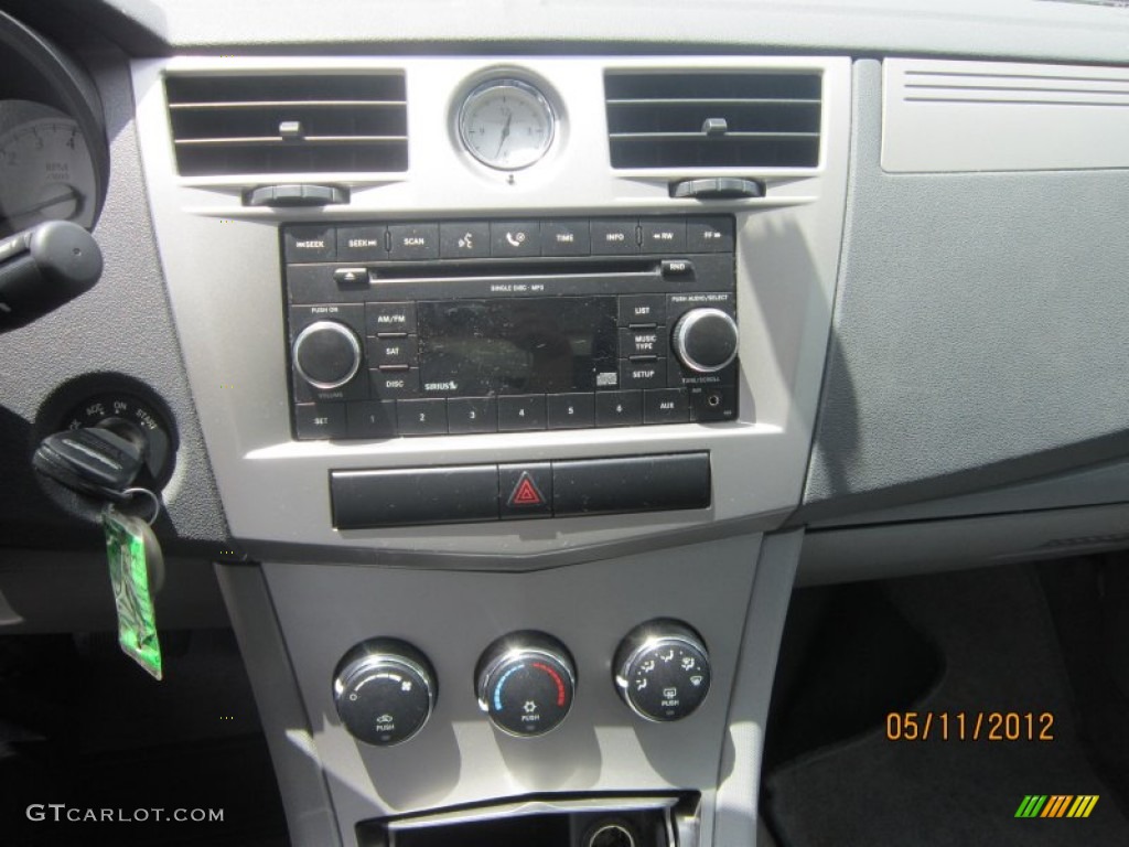 2008 Sebring LX Sedan - Clearwater Blue Pearl / Dark Slate Gray/Light Slate Gray photo #21