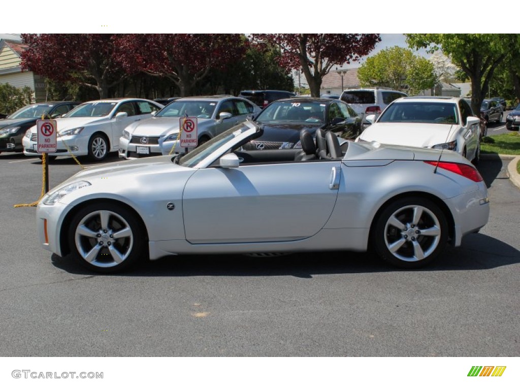2007 350Z Touring Roadster - Silver Alloy Metallic / Charcoal photo #4