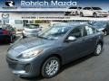 Dolphin Gray Mica - MAZDA3 i Touring 4 Door Photo No. 1