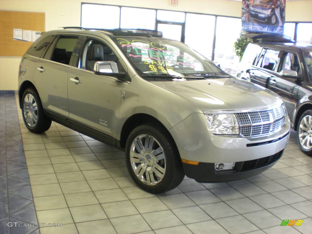 2008 MKX Limited Edition - Vapor Silver Metallic / Charcoal Black/Medium Light Stone photo #2