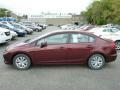 Crimson Pearl - Civic LX Sedan Photo No. 2