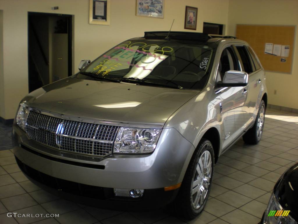 2008 MKX Limited Edition - Vapor Silver Metallic / Charcoal Black/Medium Light Stone photo #3