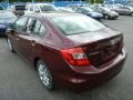 Crimson Pearl - Civic LX Sedan Photo No. 13