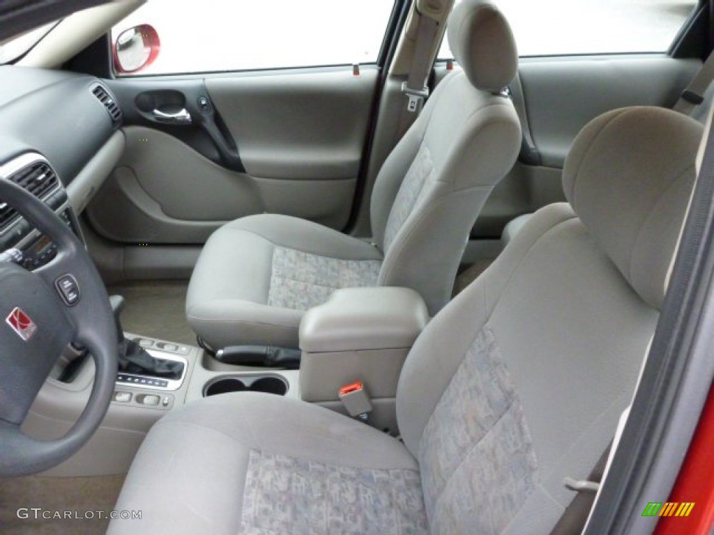2003 L Series L300 Sedan - Medium Red / Gray photo #4