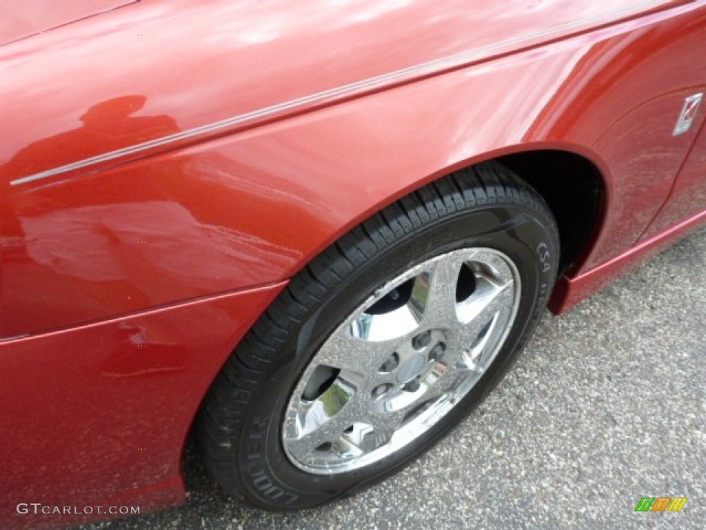 2003 L Series L300 Sedan - Medium Red / Gray photo #8