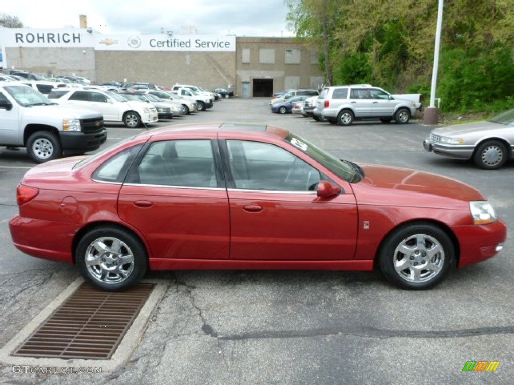 2003 L Series L300 Sedan - Medium Red / Gray photo #10