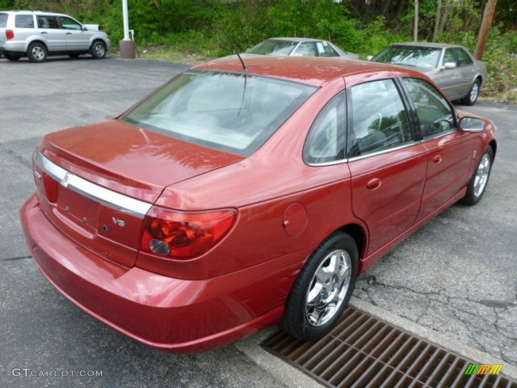 2003 L Series L300 Sedan - Medium Red / Gray photo #11
