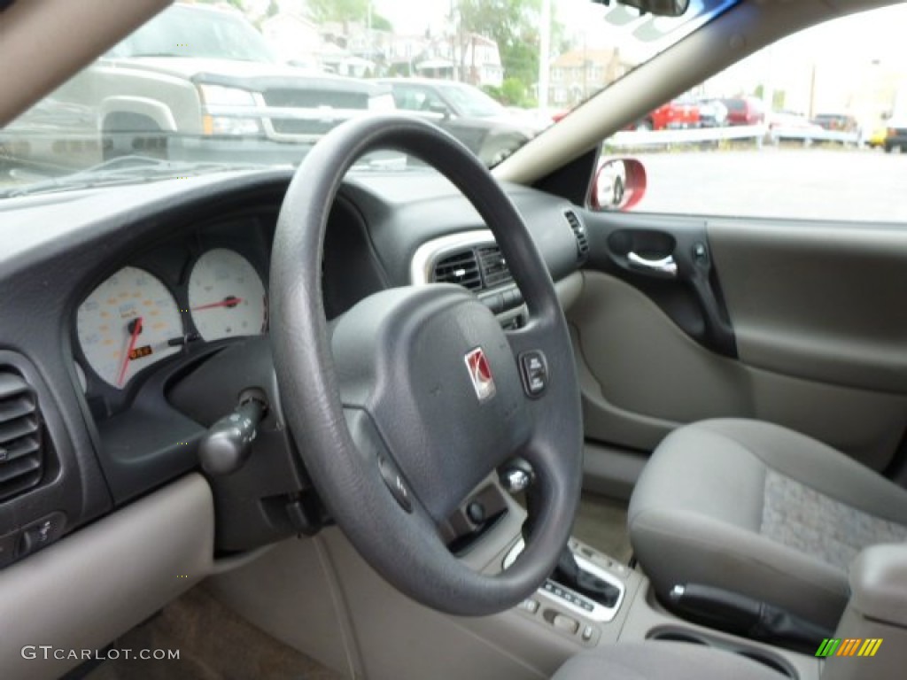 2003 L Series L300 Sedan - Medium Red / Gray photo #18