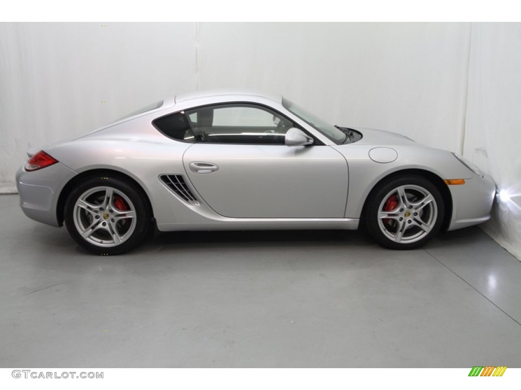 Arctic Silver Metallic 2010 Porsche Cayman S Exterior Photo #80729980