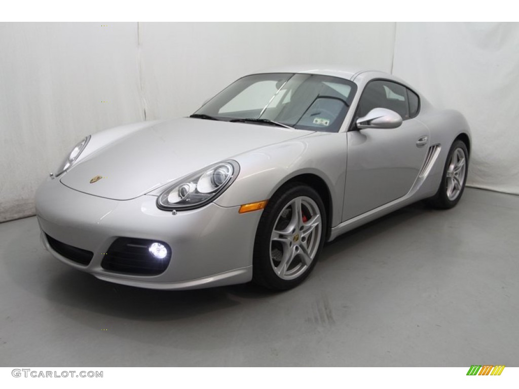 Arctic Silver Metallic 2010 Porsche Cayman S Exterior Photo #80730297