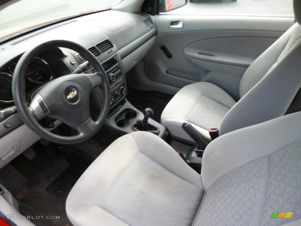 Gray Interior 2007 Chevrolet Cobalt LS Coupe Photo #80731191