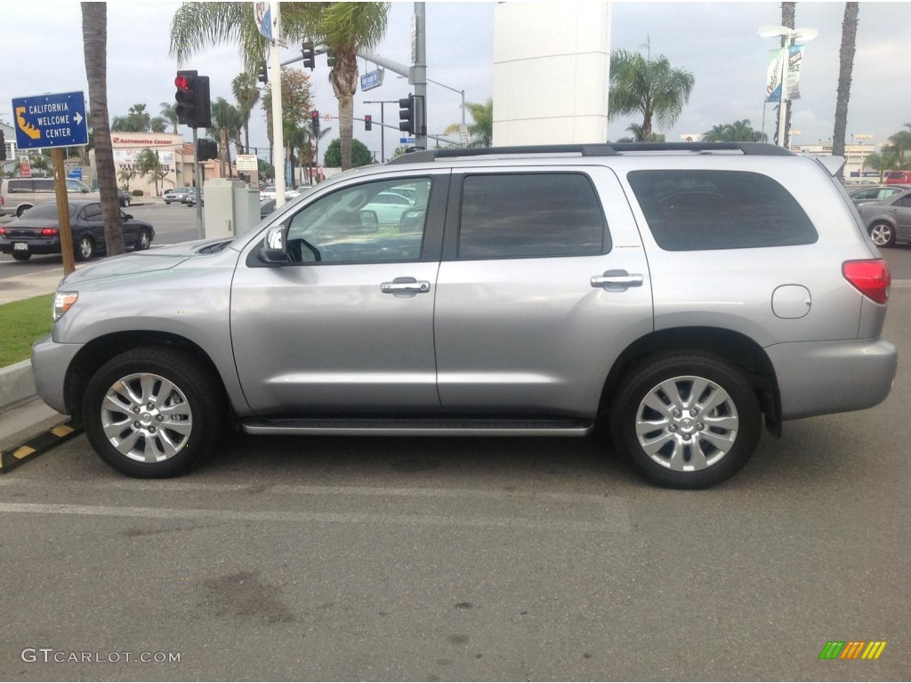 Silver Sky Metallic 2011 Toyota Sequoia Platinum 4WD Exterior Photo #80731203