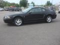 2002 Black Ford Mustang V6 Coupe  photo #3