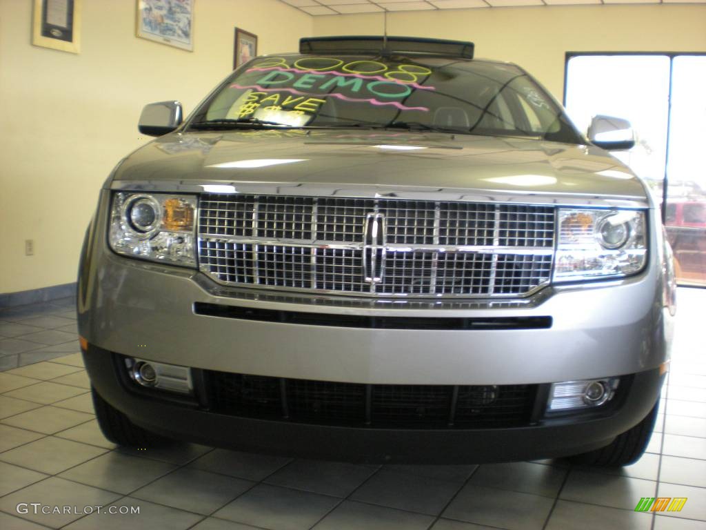 2008 MKX Limited Edition - Vapor Silver Metallic / Charcoal Black/Medium Light Stone photo #10