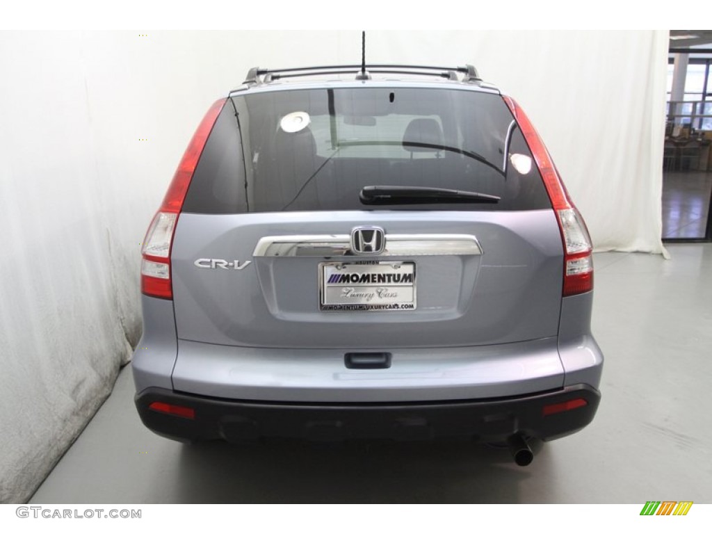 2008 CR-V EX-L - Glacier Blue Metallic / Gray photo #12