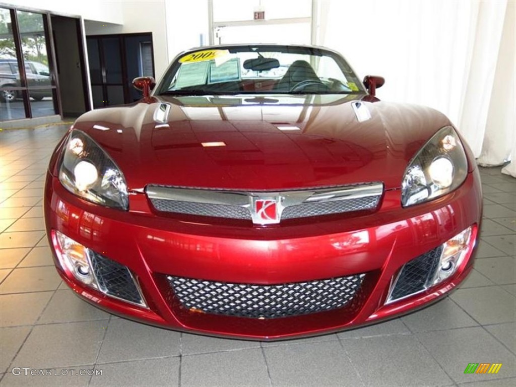 2009 Sky Red Line Ruby Red Special Edition Roadster - Ruby Red / Black photo #2
