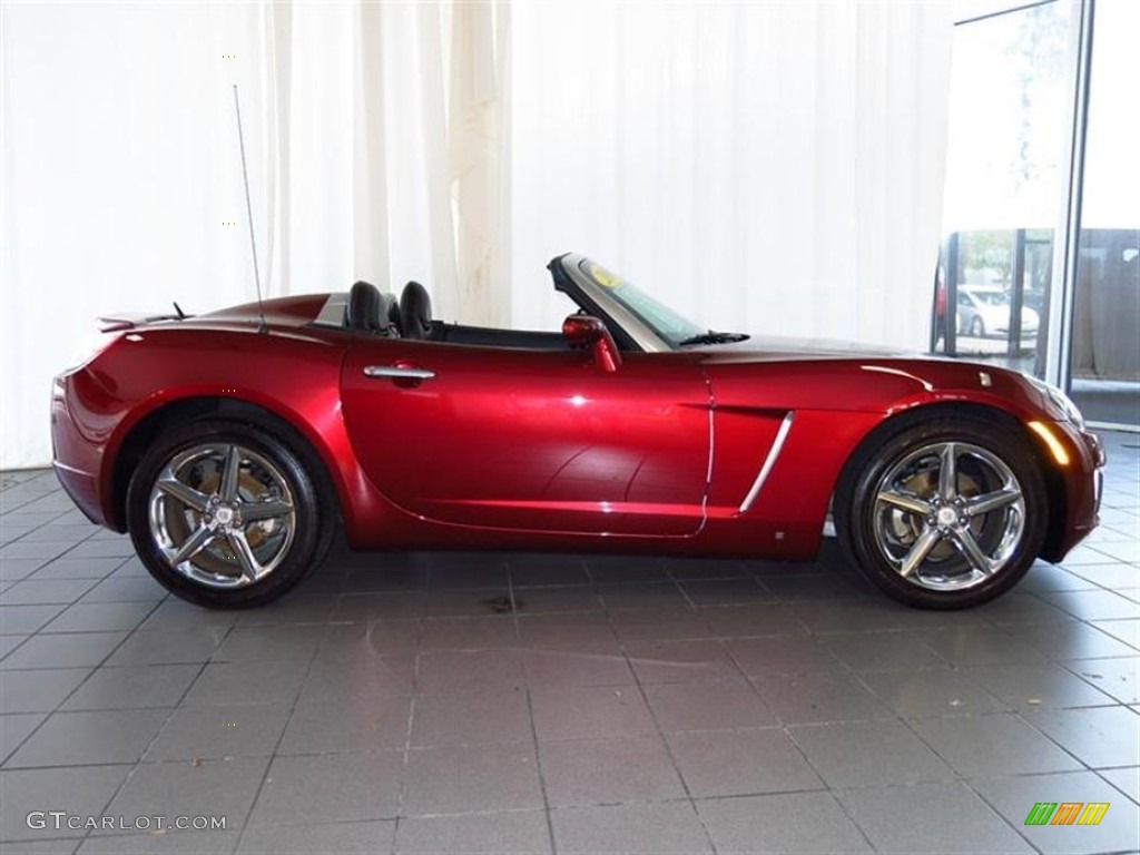 2009 Sky Red Line Ruby Red Special Edition Roadster - Ruby Red / Black photo #8