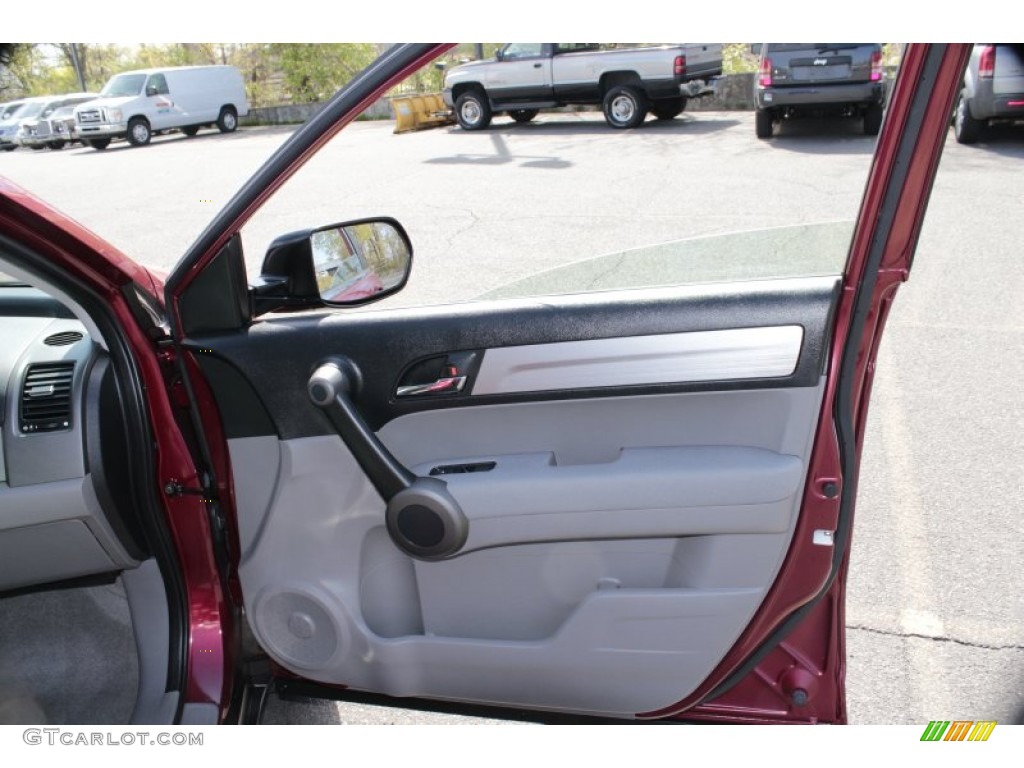 2010 CR-V LX AWD - Tango Red Pearl / Gray photo #18