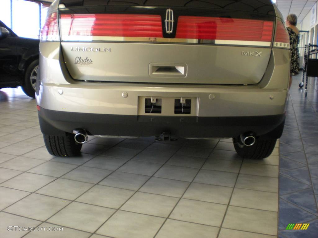 2008 MKX Limited Edition - Vapor Silver Metallic / Charcoal Black/Medium Light Stone photo #12