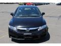 2010 Crystal Black Pearl Honda Civic LX Sedan  photo #2