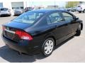 2010 Crystal Black Pearl Honda Civic LX Sedan  photo #6