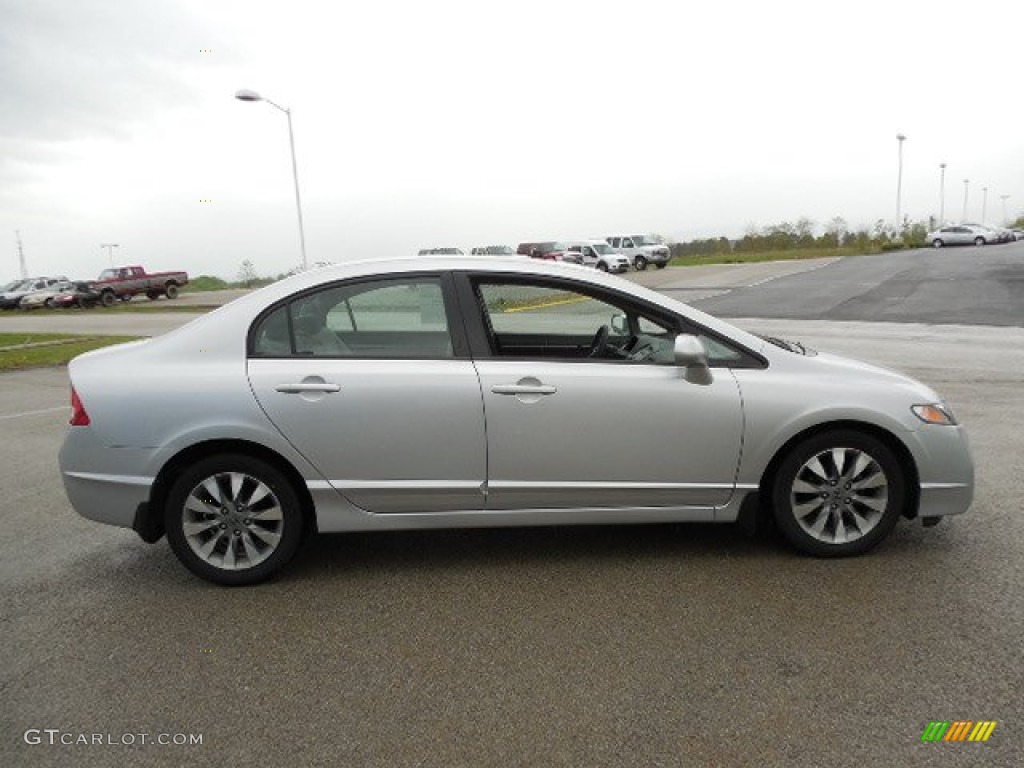 Alabaster Silver Metallic 2010 Honda Civic EX Sedan Exterior Photo #80733297