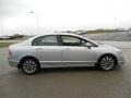 Alabaster Silver Metallic 2010 Honda Civic EX Sedan Exterior