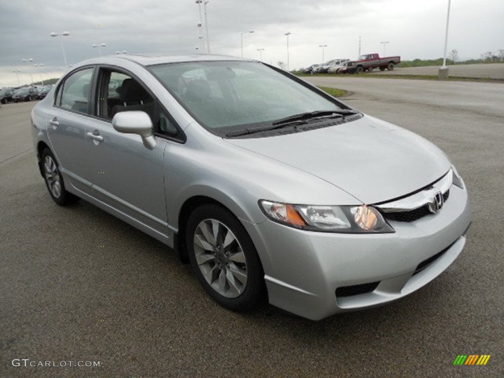 Alabaster Silver Metallic 2010 Honda Civic EX Sedan Exterior Photo #80733321