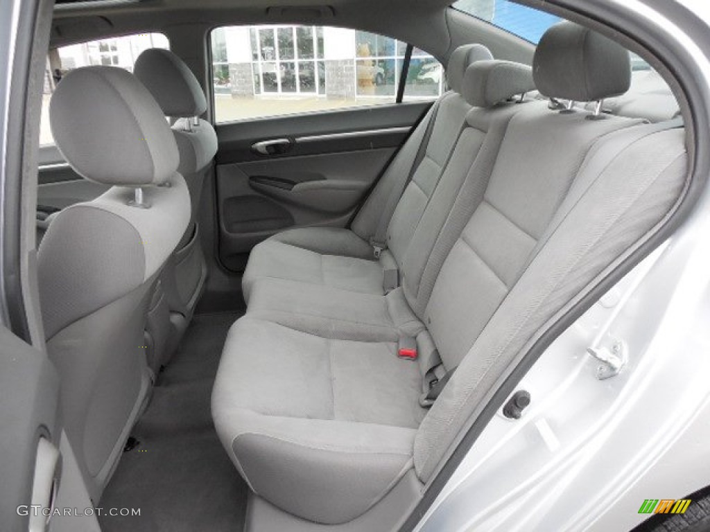 2010 Honda Civic EX Sedan Rear Seat Photos